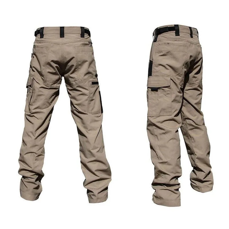 Clearance_Multi-Pocket Men's Casual Pants Military Tactical Cargo Pant Outdoor Hiking Trousers Wear-Resistant Training Overalls