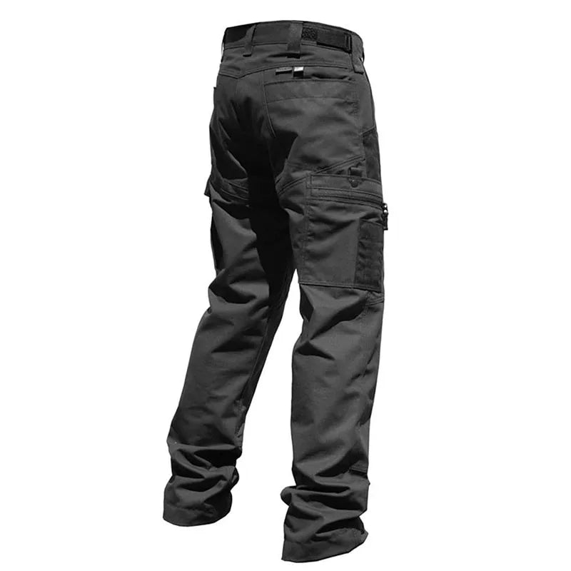 Clearance_Multi-Pocket Men's Casual Pants Military Tactical Cargo Pant Outdoor Hiking Trousers Wear-Resistant Training Overalls
